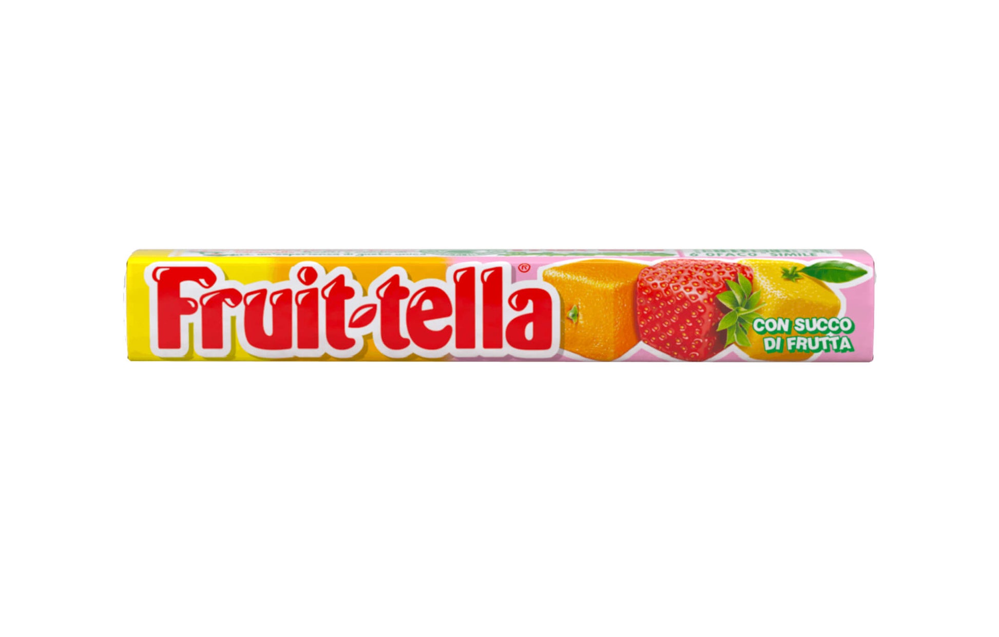 Fruittella Frutta Stick arancia fragola con succo di frutta 20pz
