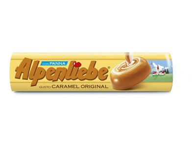Confezione da 24 caramelle Alpenliebe Original Stick al gusto caramello e panna