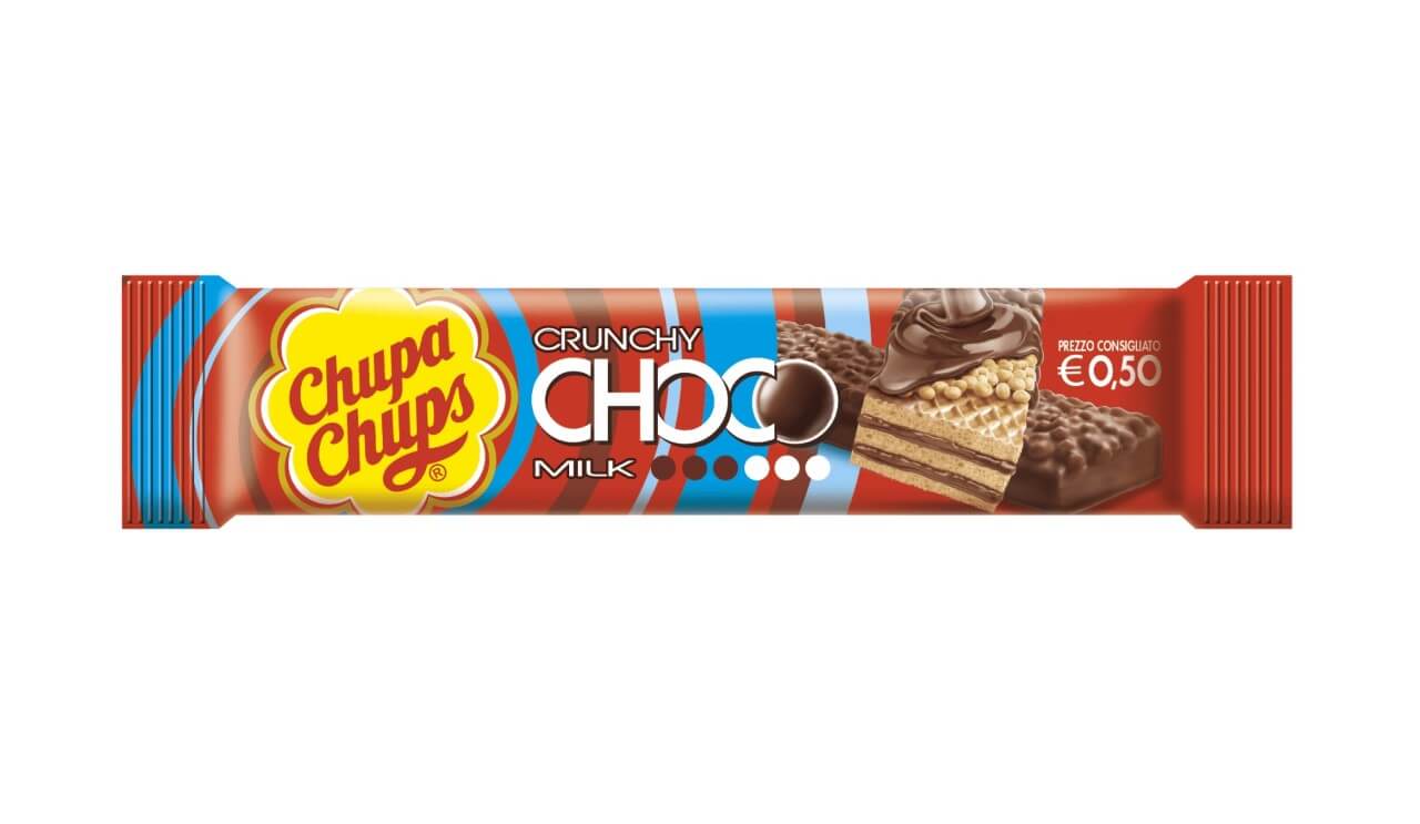 CHUPA CHUPS CHOCO CHRUNCHY MILK 27gr (40PZ)