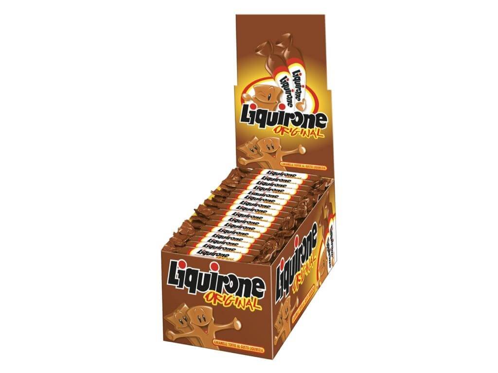 Liquirone Original caramelle liquirizia toffee 250 pezzi
