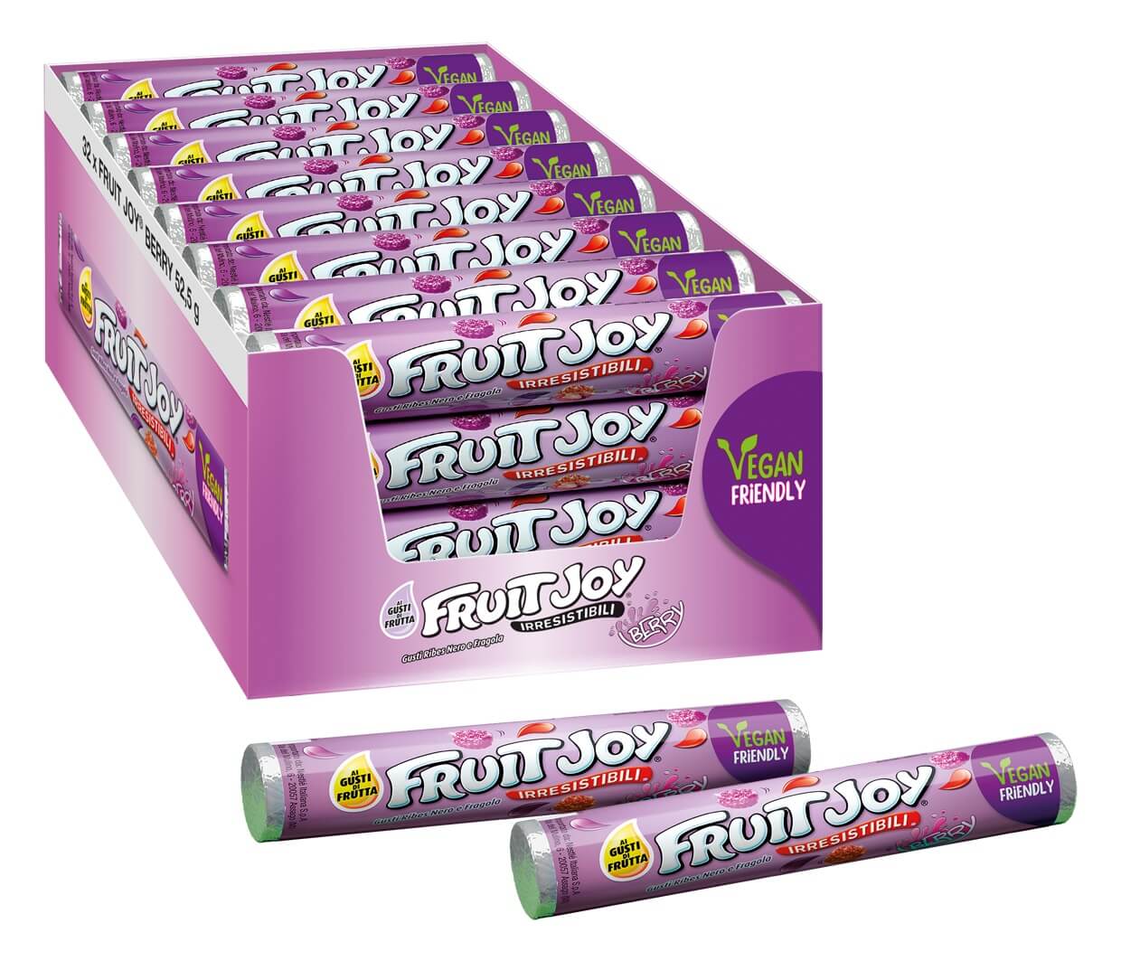 FRUIT JOY BERRY STICK 48gr (32PZ)