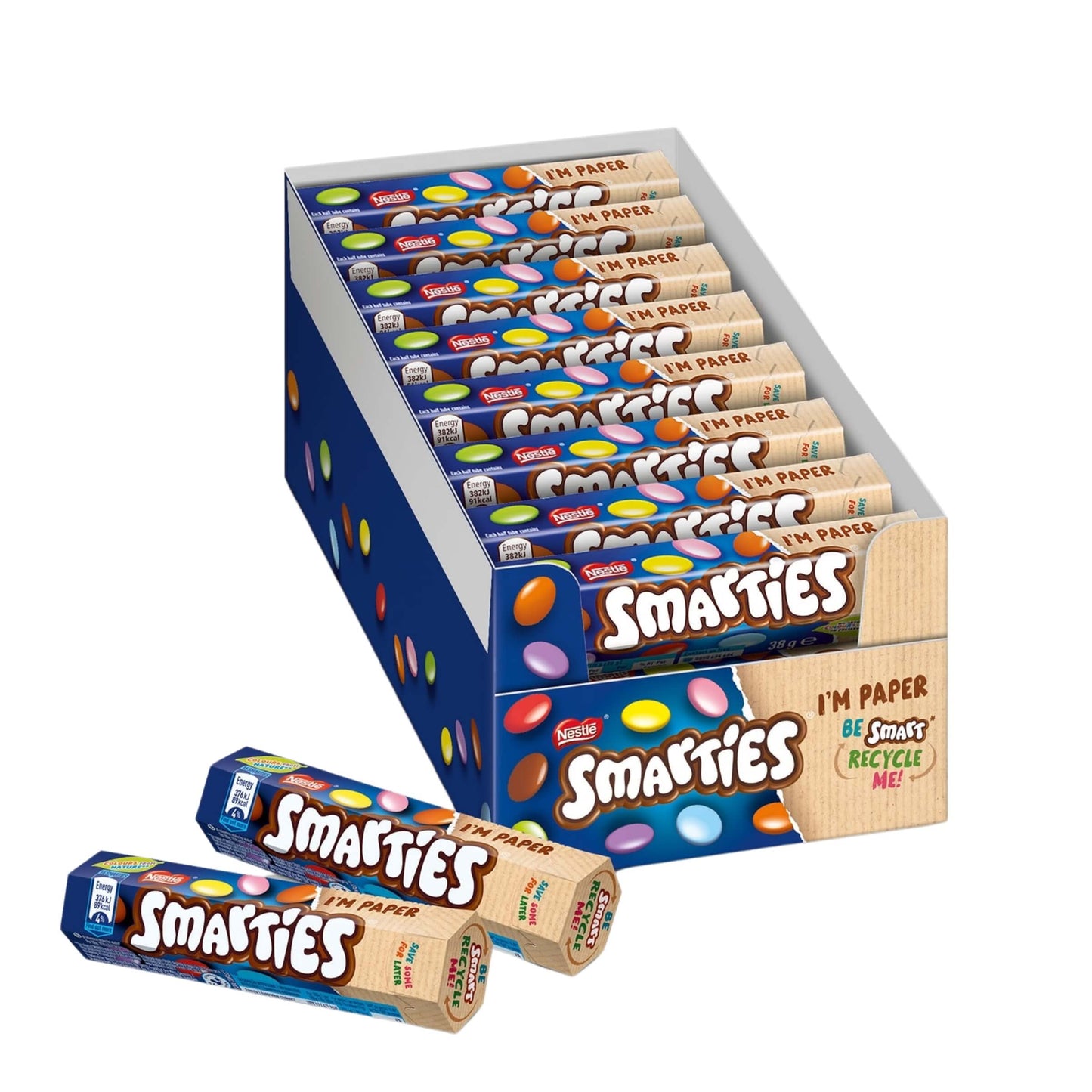 SMARTIES IN TUBO 38gr (24PZ)