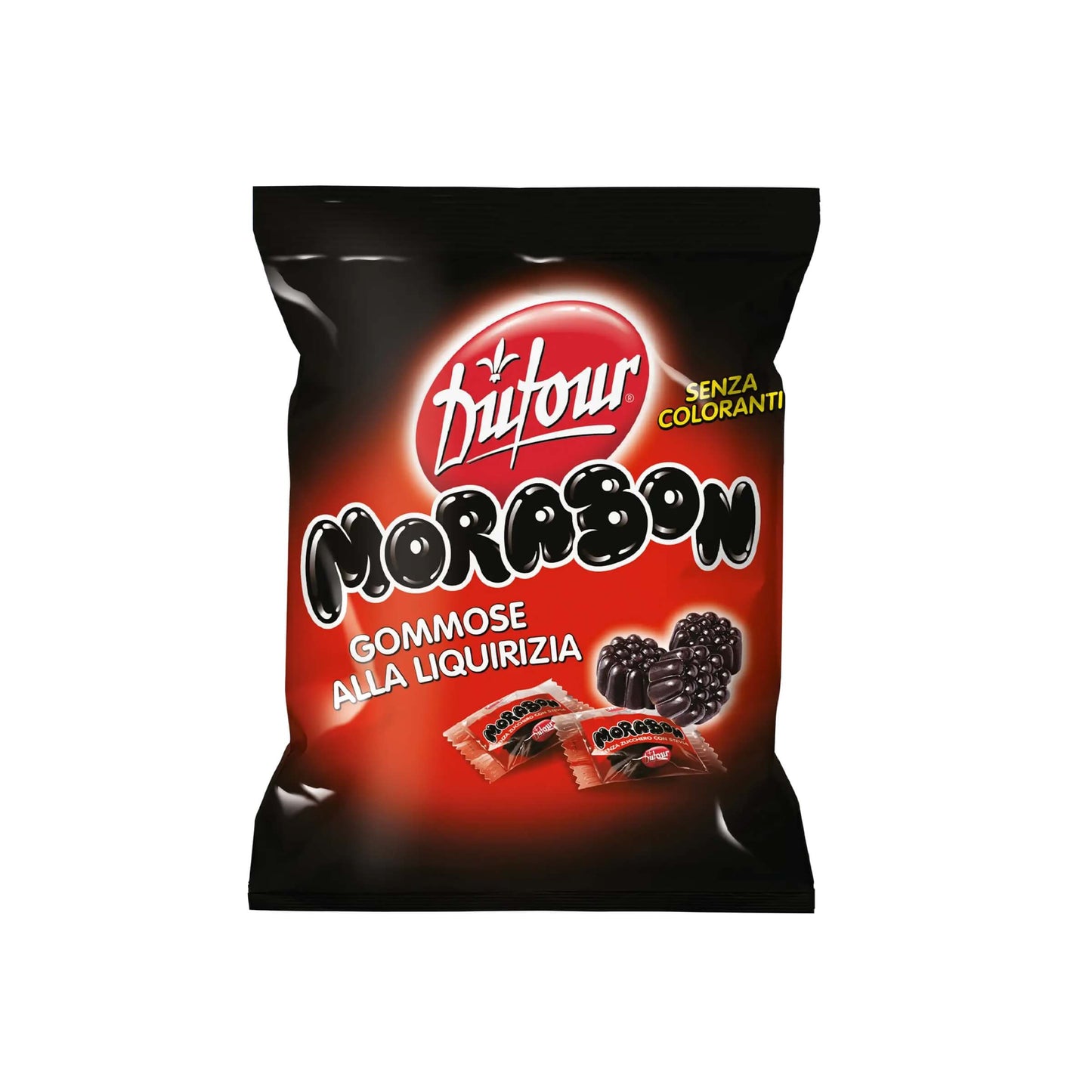 Busta Morabon Caramelle Gommose alla Liquirizia Naturale 90g
