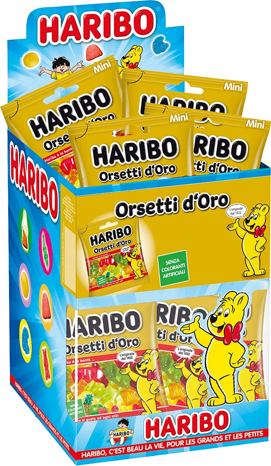HARIBO MINI BUSTA ORSETTI D'ORO 40gr