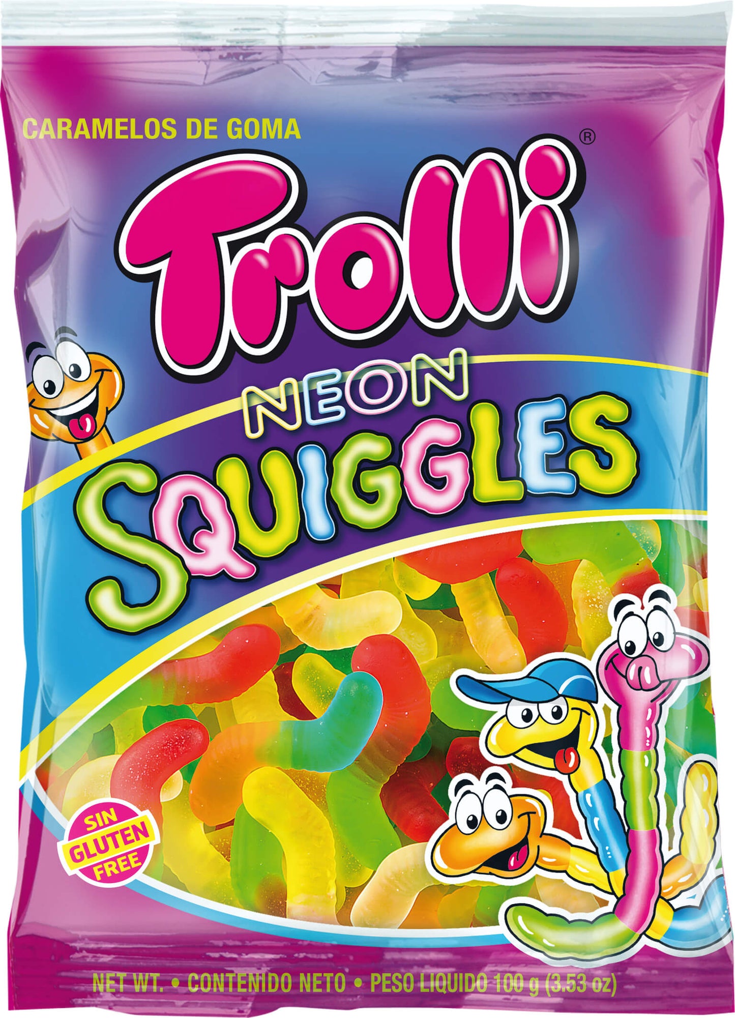 TROLLI VERMI LUCIDI 100gr