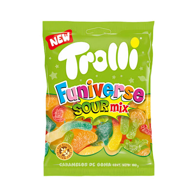 TROLLI FUNIVERSE SOUR MIX 100gr
