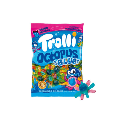 TROLLI OCTOPUS BLUE PITTURA LINGUA 100gr
