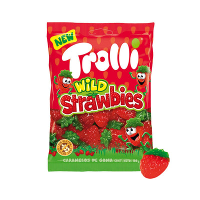 TROLLI WILD STRAWBIES 100gr