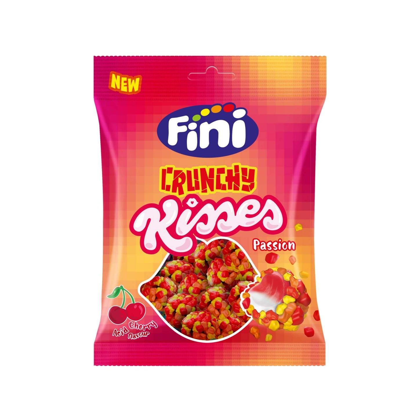 FINI CRUNCHY KISSES PASSION 75 gr