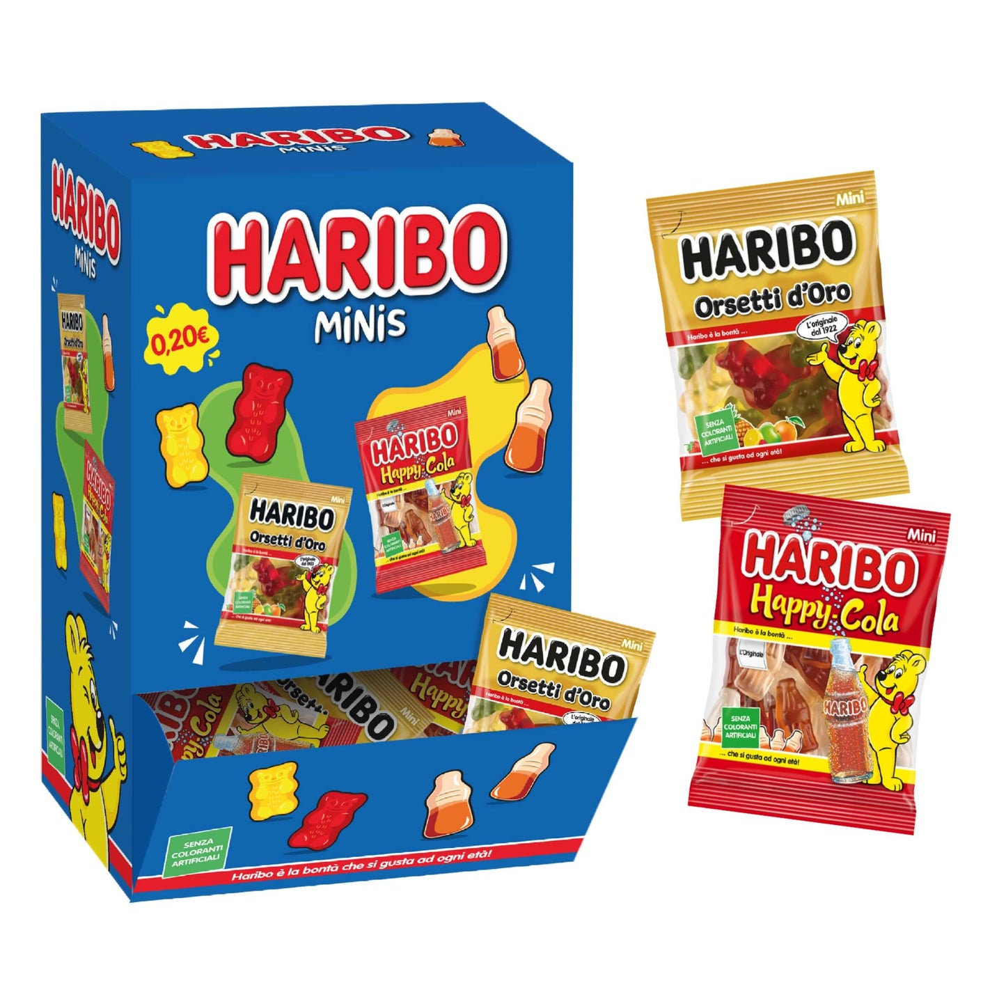 HARIBO MINIS 20gr (170PZ)