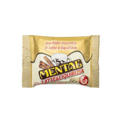 MENTAL BUSTINE 50gr LATTE E LIQUIRIZIA (12PZ)