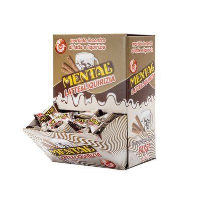 Confetti Mental Latte e Liquirizia con 3% liquirizia in polvere 234pz