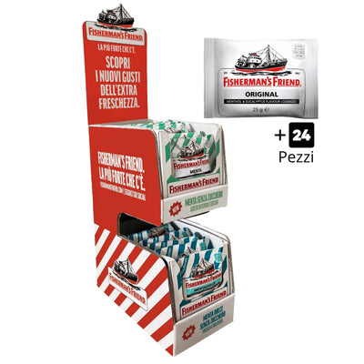 Fisherman's Friend Extra Strong Freshness Expo Senza Zucchero 25 g (72PZ)