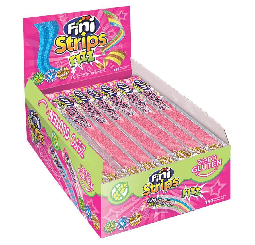 FINI STRIP FRAGOLA 8,5 gr (150PZ)