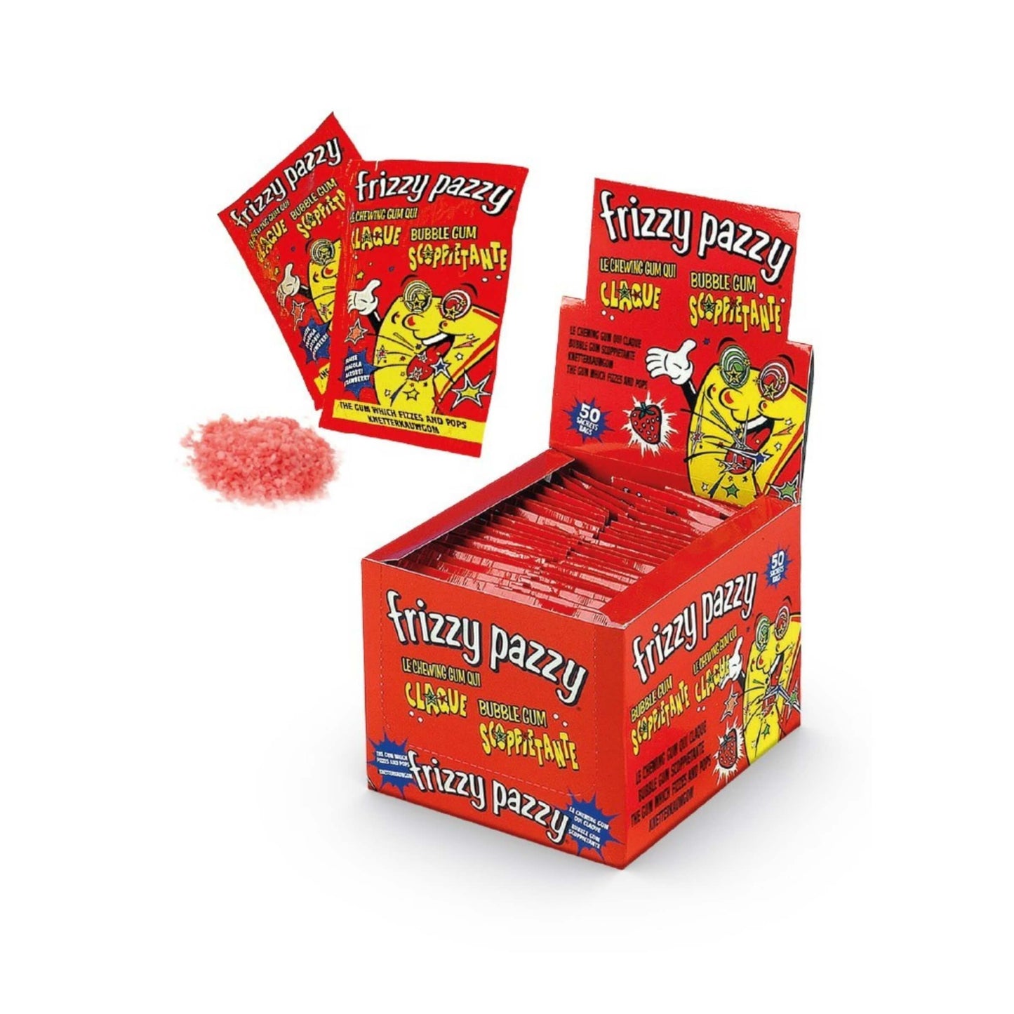 FRIZZY PAZZY FRAGOLA gr7 (50PZ)
