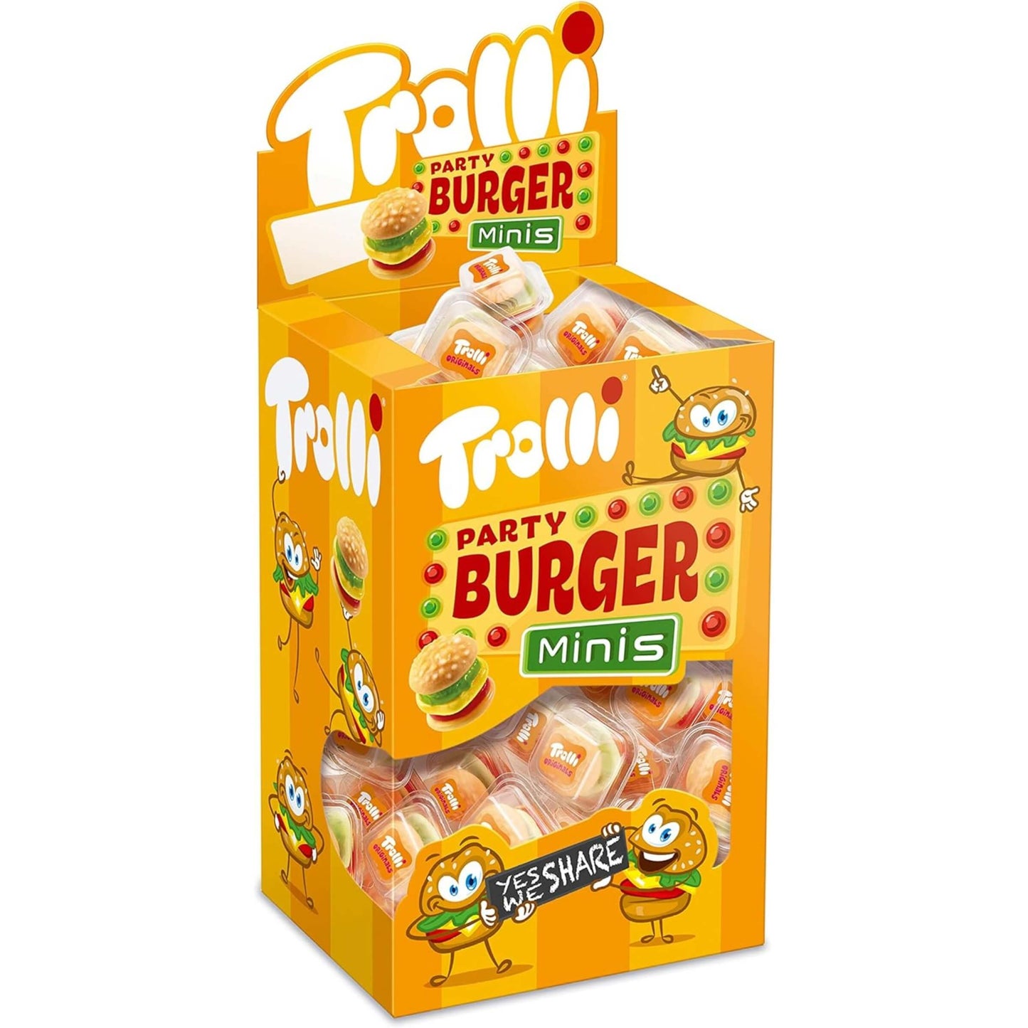 TROLLI MINI BURGER 10gr (80PZ)