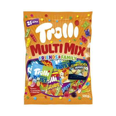 Trolli Multi Mix Friends & Family caramelle gommose assortite 500 g