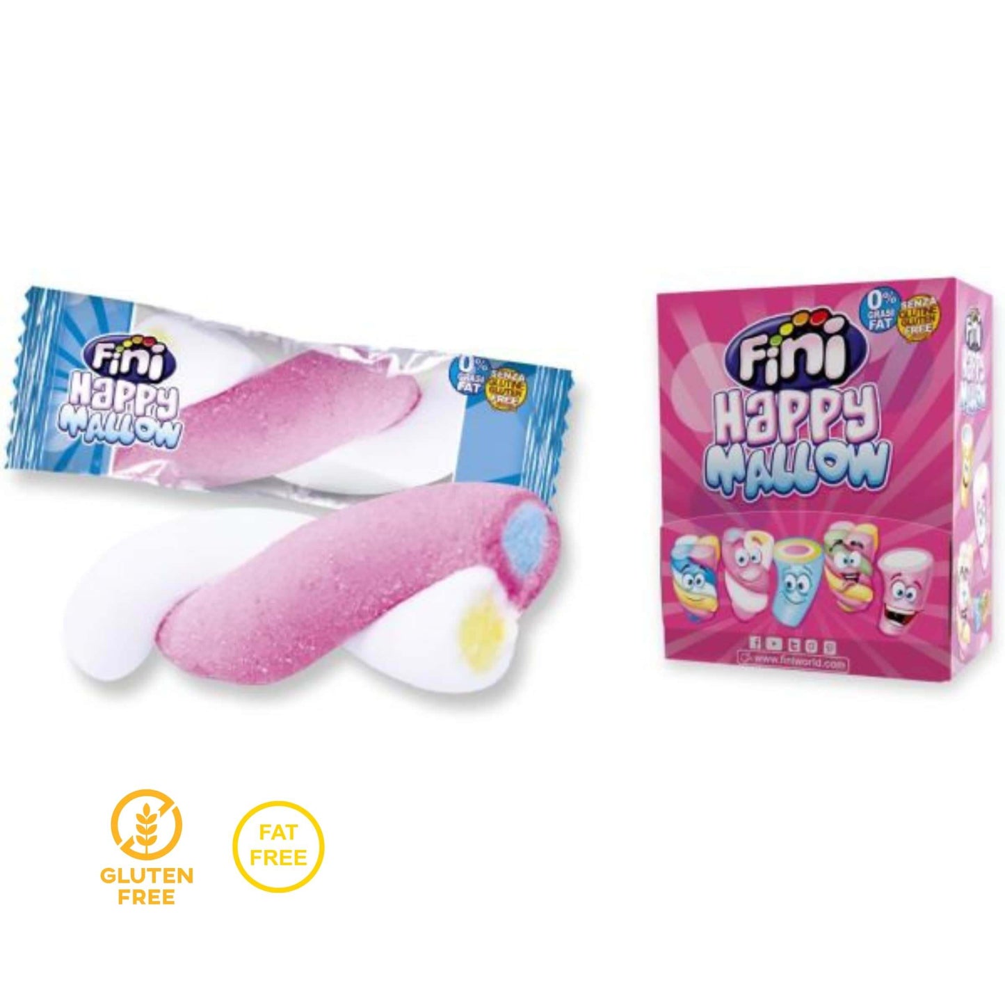 FINI HAPPY MALLOW TRECCIA  (100PZ)