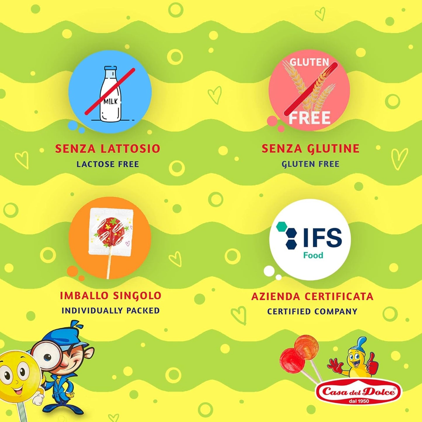 MAGIC LOLLY - LECCA LECCA PIATTO (200PZ)