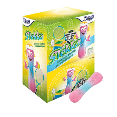 Caramelle gommose Ravazzi Monoblabla Stekka 1,5kg 200 pezzi gusto bubblegum
