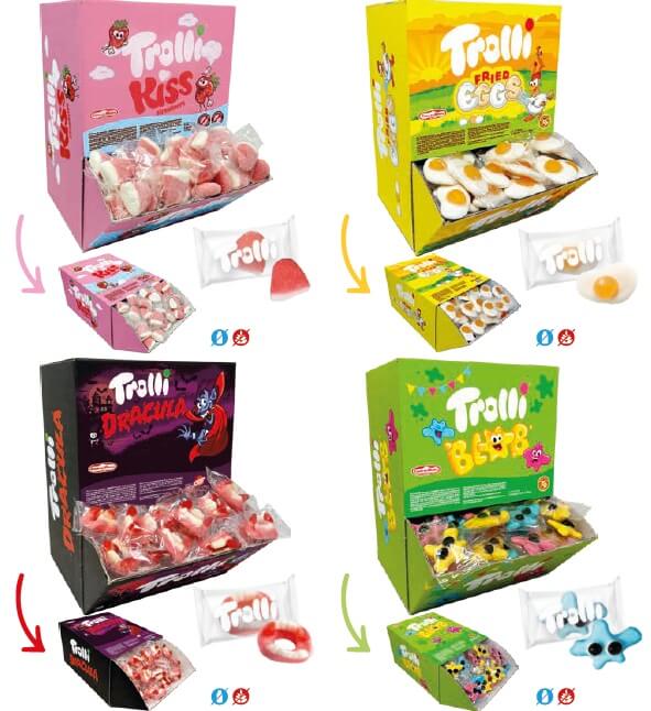 TROLLI BOX MISTO 4 GUSTI (4x200PZ)