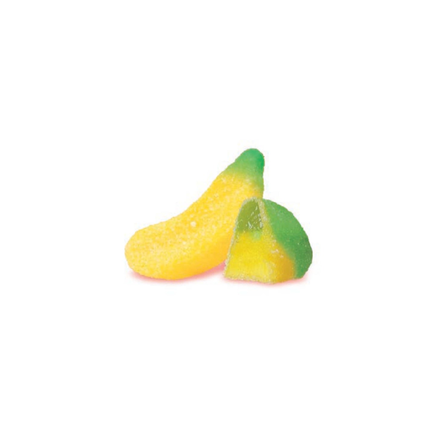 Fini Caramelle Gommose Banana Ripiena Senza Glutine 1kg