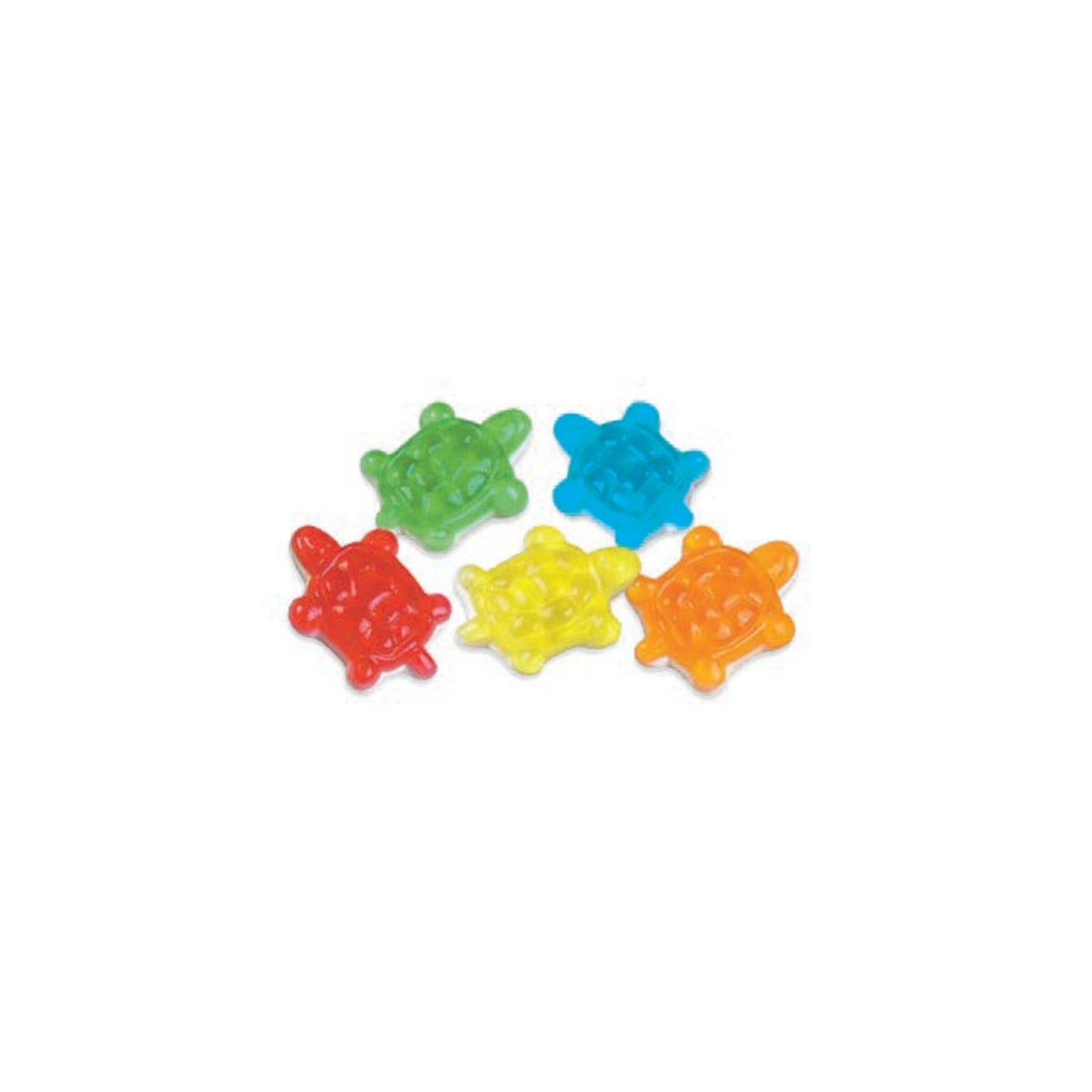 Fini Caramelle Gommose Tartarughe Colorate Senza Glutine Senza Grassi 1kg
