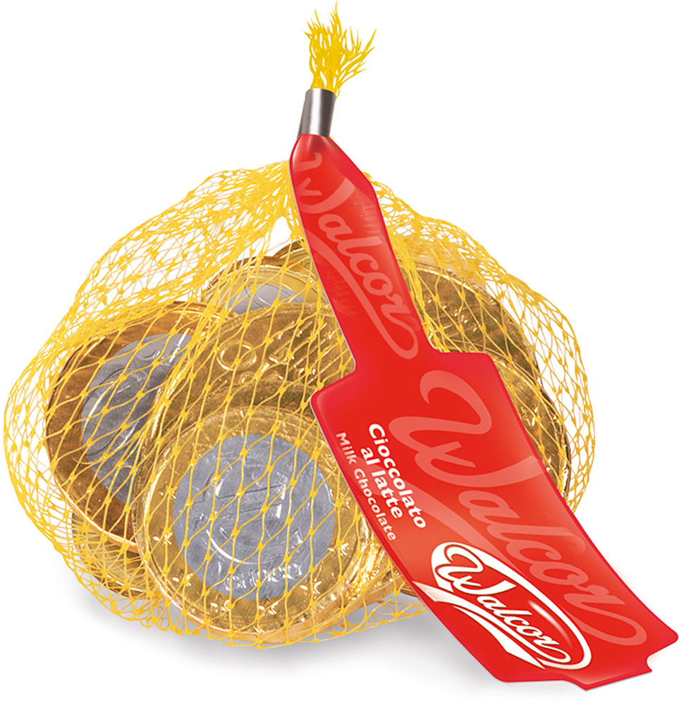 MONETE DI CIOCCOLATO IN RETINA 100gr WALCOR