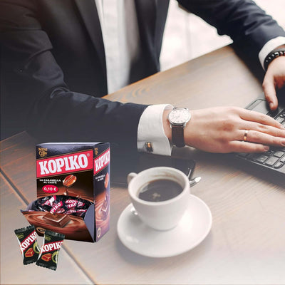 KOPIKO CARAMELLE AL CAFFE' IN MARSUPIO da 800gr (200PZ)
