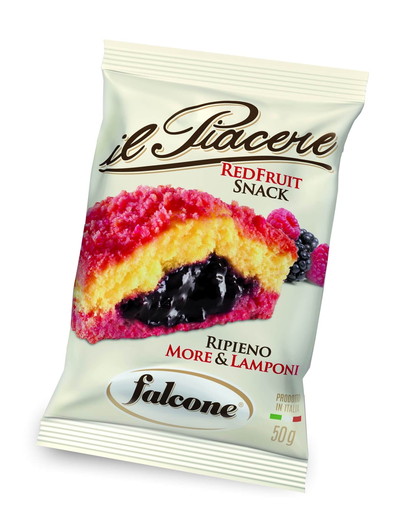 ESPO TORTINA FALCONE IL PIACERE RED FRUIT 50gr (24PZ)
