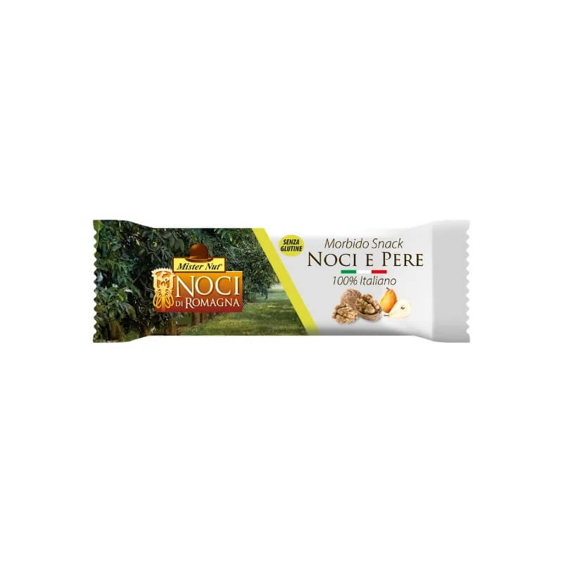 MISTER NUT BARRETTA MORBIDO SNACK FICHI E NOCI SENZA GLUTINE (24PZ)