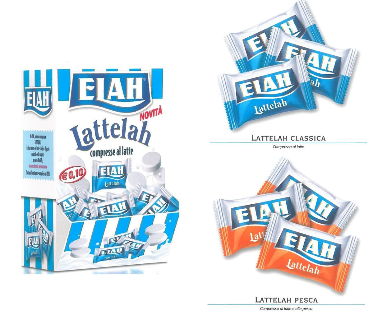 DISPENSER LATTE ELAH  2Kg LATTE + 1Kg PESCA (999PZ  C.A.)