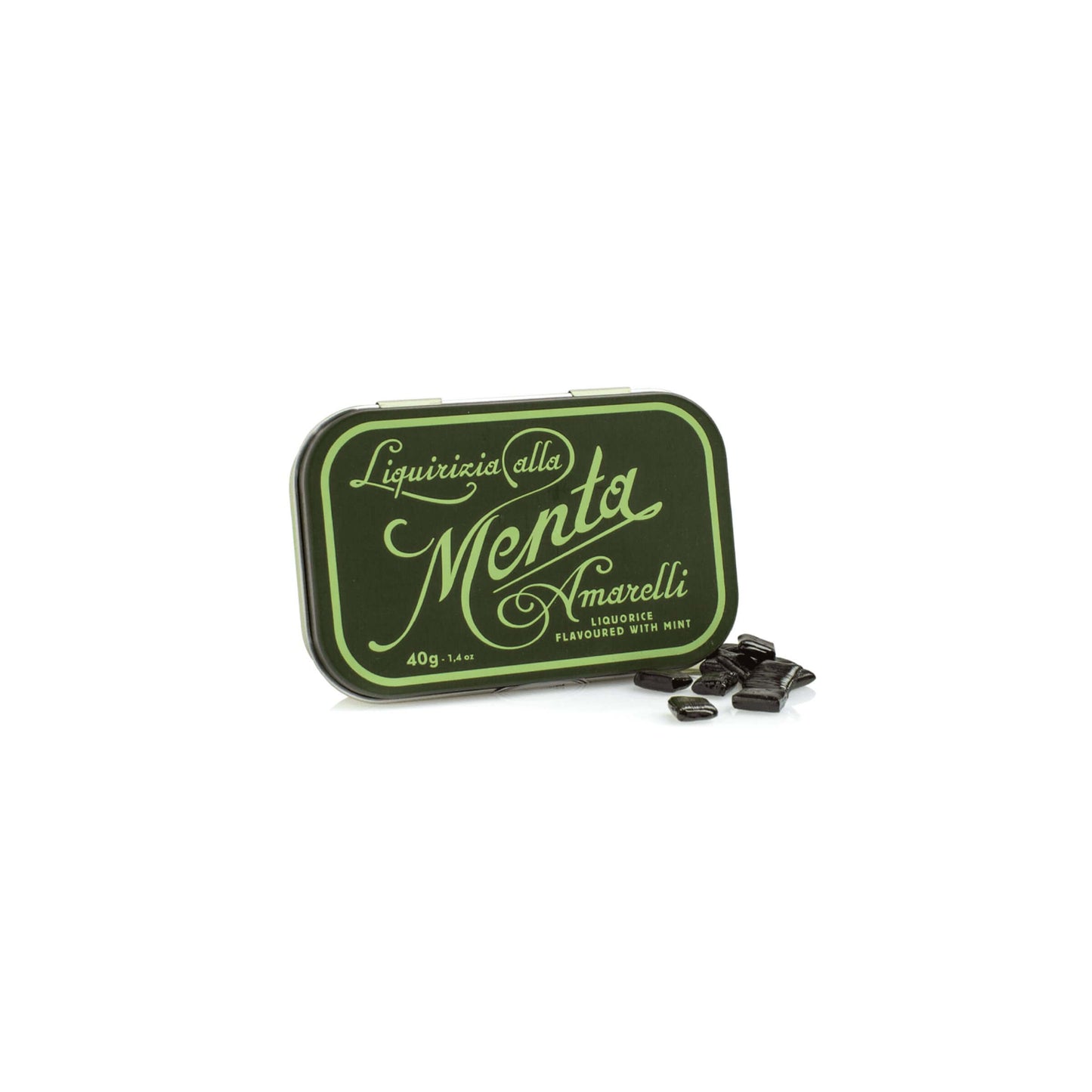 AMARELLI GREEN LIQUIRIZIA DURA ALLA MENTA 40gr