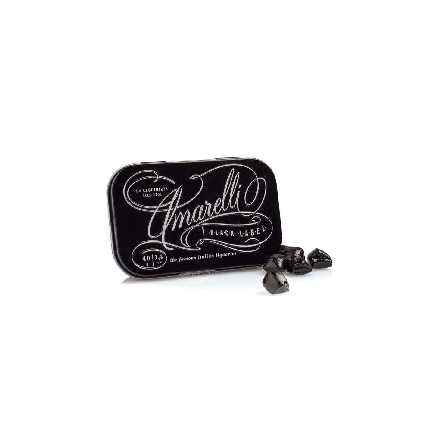 AMARELLI BLACK LABEL LIQUIRIZIA PURA SENZA GLUTINE 40gr