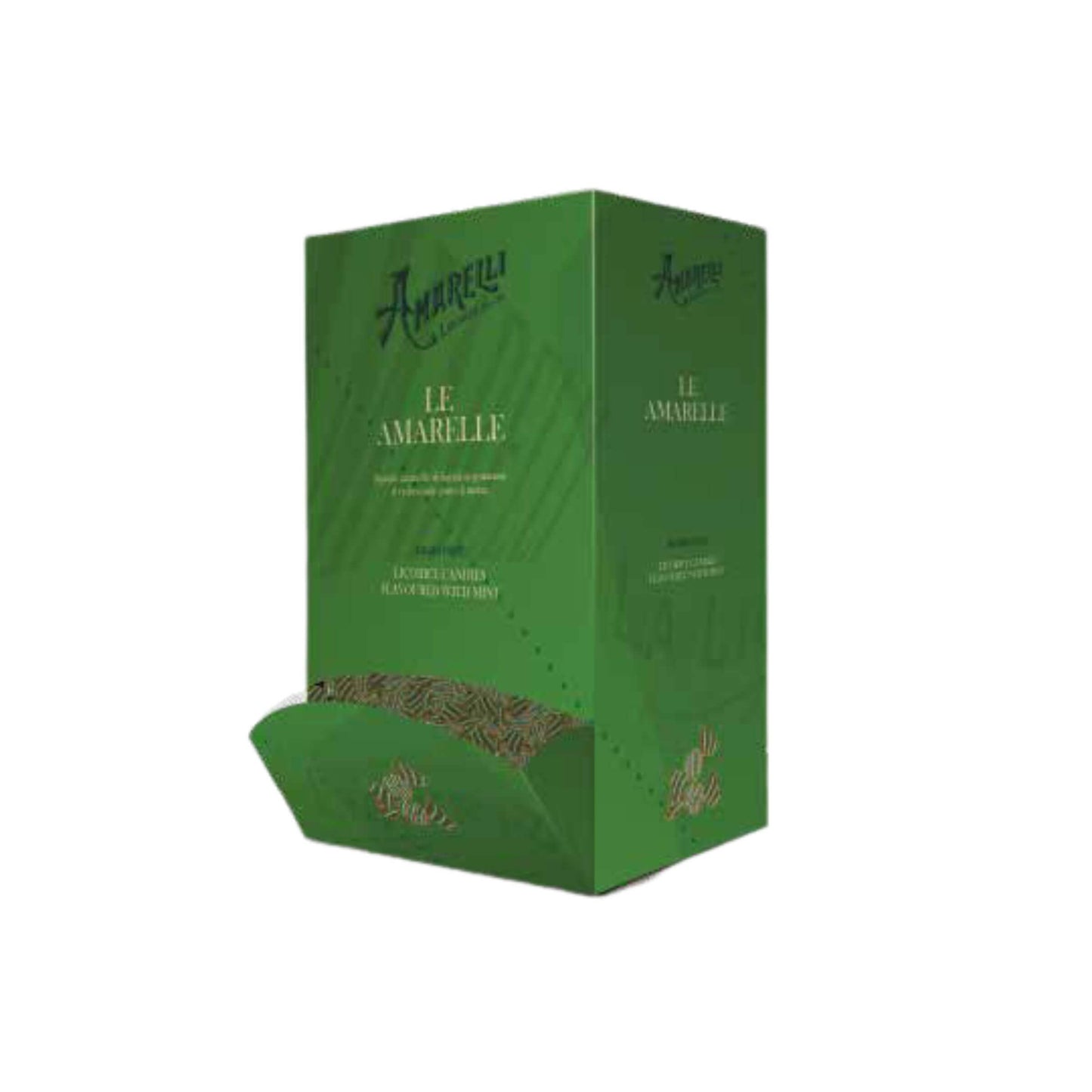 AMARELLI BOCCA DI LUPO Amarelle - Liquirizia Gommosa Senza Zucchero 600 gr - 270 pezzi
