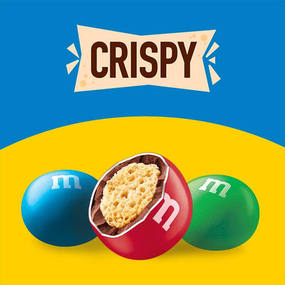 M&M's Crispy Confetti al Cioccolato e Riso Soffiato Croccanti 36 g (24PZ)