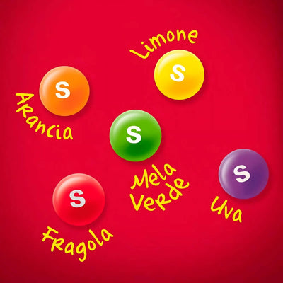BOCCA DI LUPO SKITTLES FRUIT 38gr (42PZ)