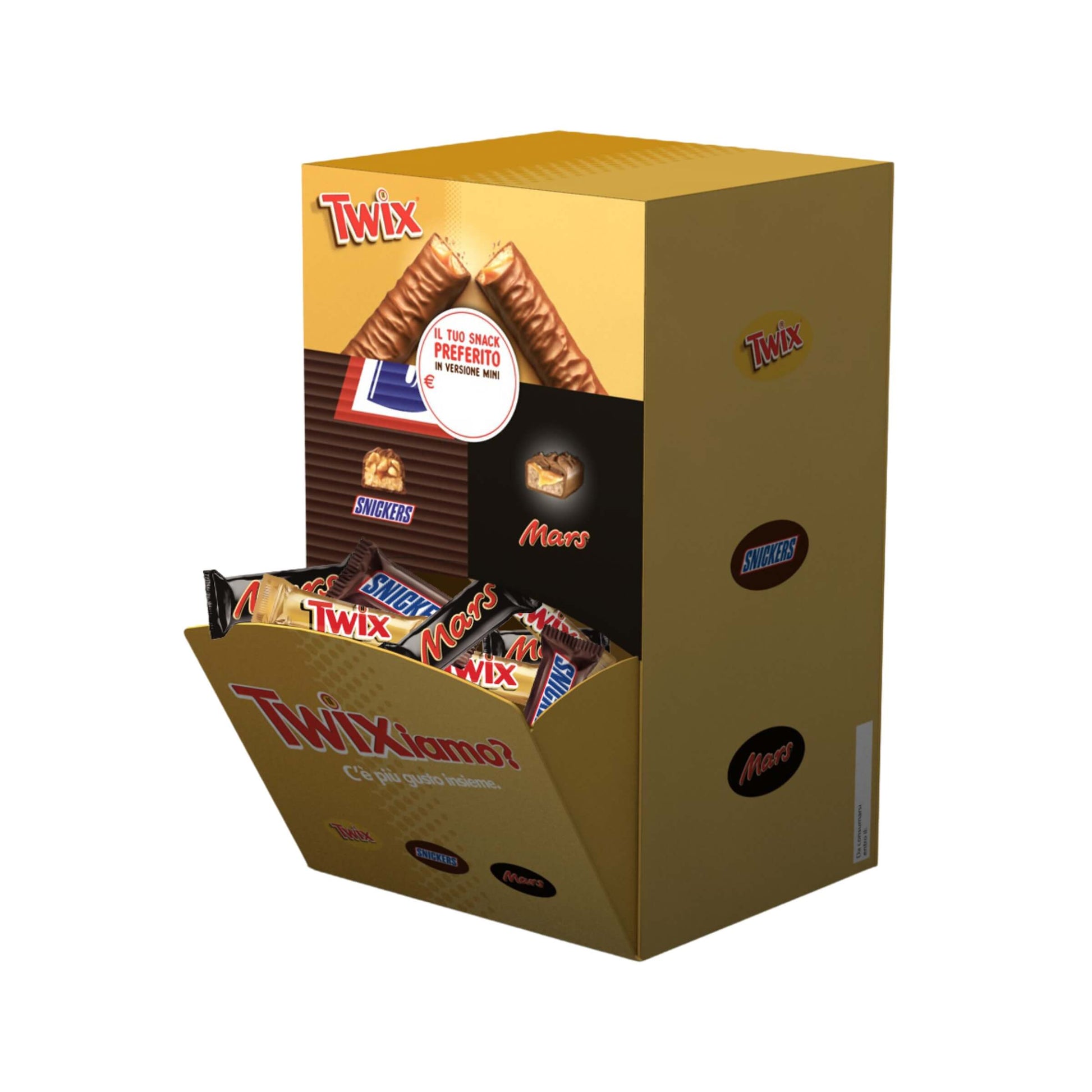 Bocca di Lupo Minis confezione 2kg 105 pezzi per distributori e catering