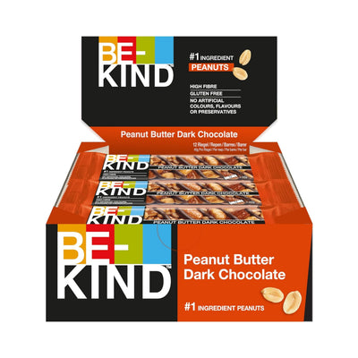 BE-KIND BARRETTA AL GUSTO DI BURRO DI ARACHIDI E CIOCCOLATO FONDENTE (12PZ)