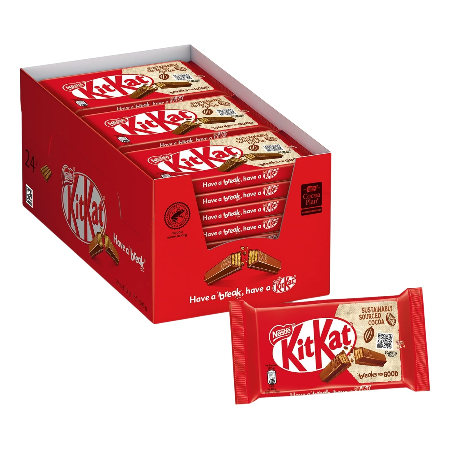 CASSA QUADRIETTO KIT KAT NESTLE' (96PZ)