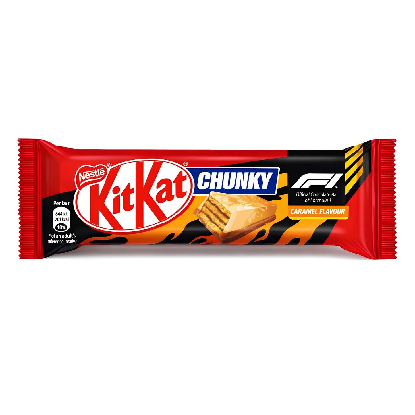 KitKat Chunky Turbo Formula 1 Espositore Wafer al Cioccolato 40 g (24PZ)