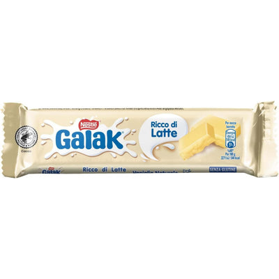 GALAK BARRETTA AL CIOCCOLATO BIANCO 40gr (36PZ)