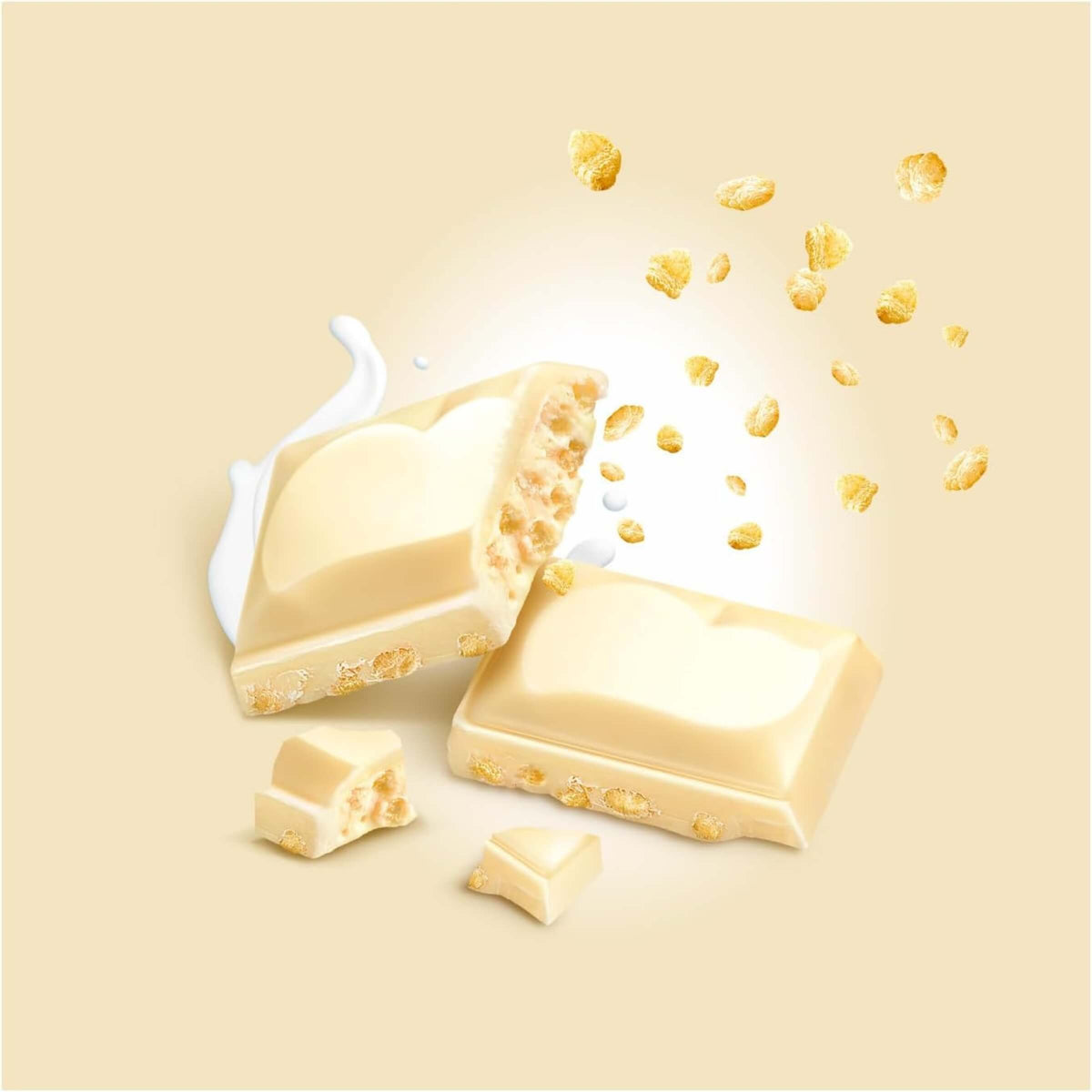 GALAK BARRETTA AL CIOCCOLATO BIANCO E CEREALI CROCCANTI 40gr (36PZ)
