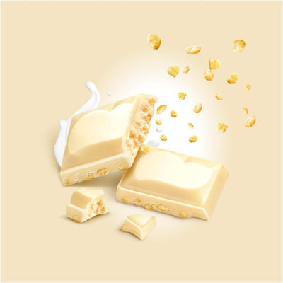 GALAK BARRETTA AL CIOCCOLATO BIANCO E CEREALI CROCCANTI 40gr (36PZ)