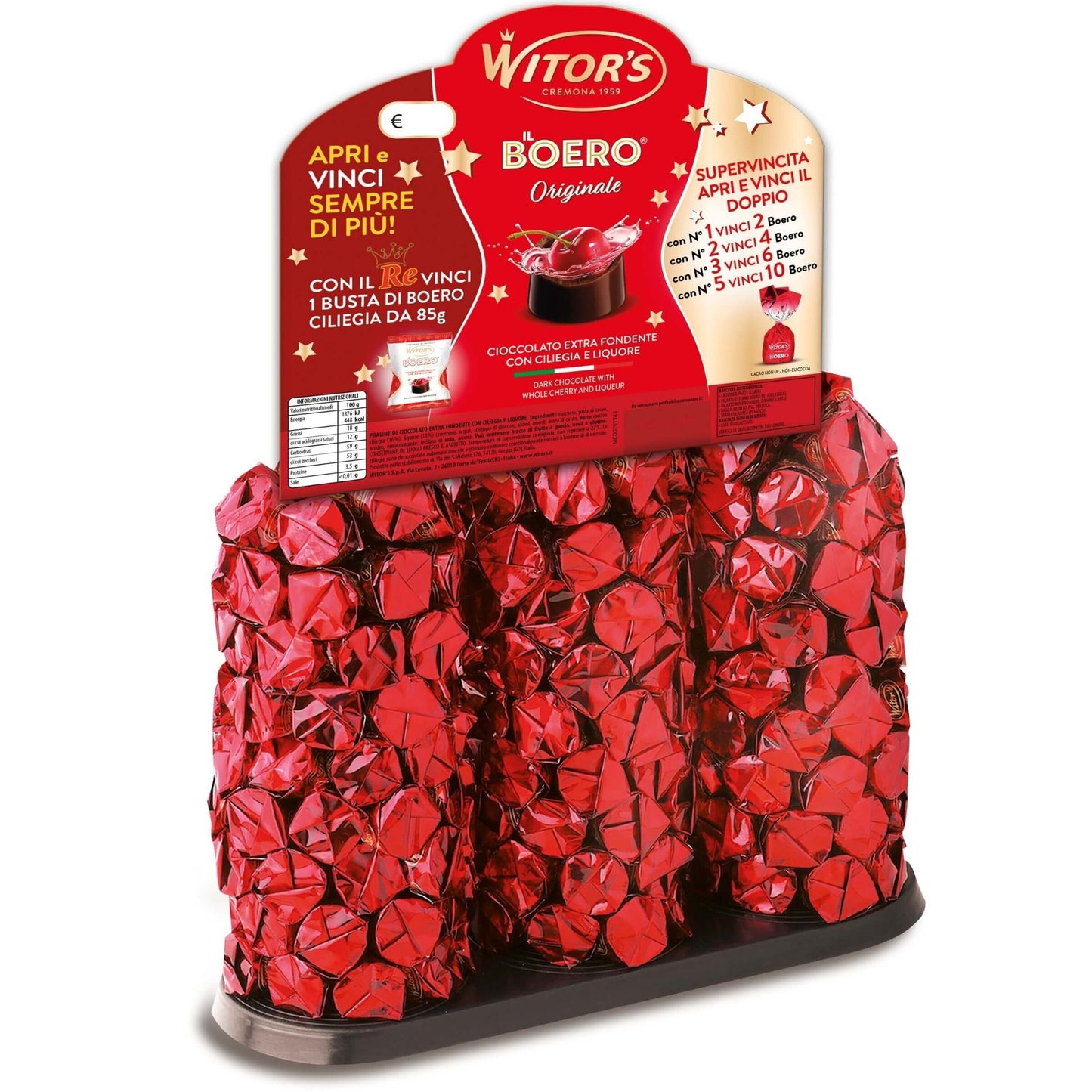 Witor's Super BarOro Il Boero Originale Ciliegia Alberelli (240PZ)