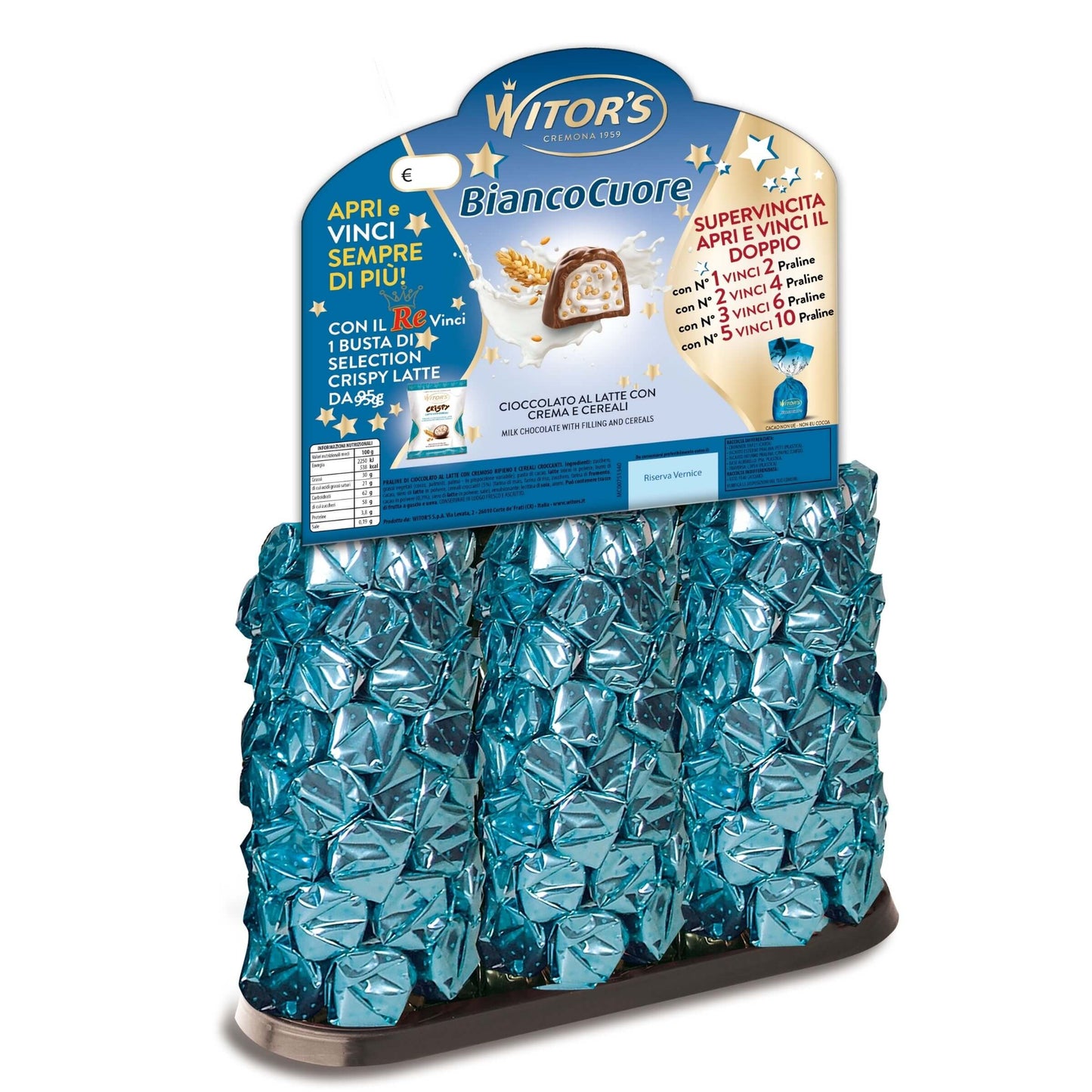 Witor's Super BarOro Bianco Cuore Alberelli (240PZ)