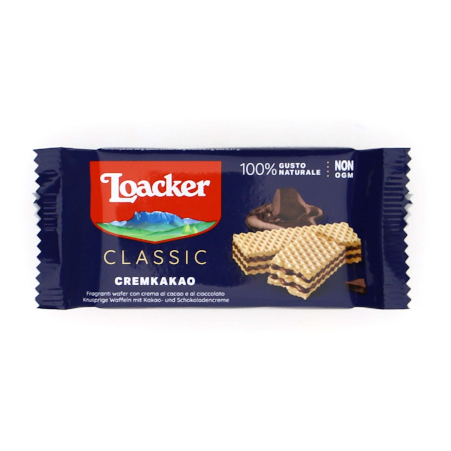 LOACKER WAFER NAPOLITANER CREAMKAKAO 45gr (25PZ)