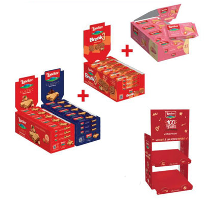 Loacker Combo 2026 Bundle Wafer 2 + Break3 (92PZ)