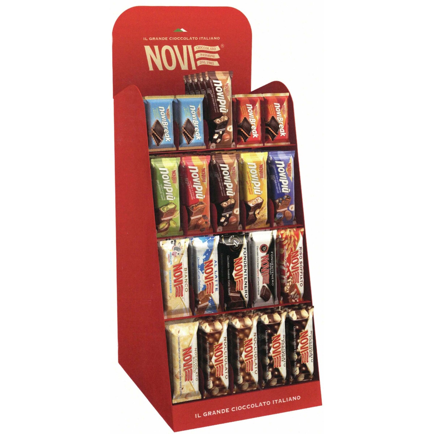 Novi Espositore da Banco Misto Barrette (202PZ) 1026