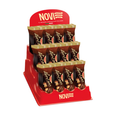 Espositore Novi Africano Gianduja con Nocciole Intere 30gr (48PZ) 2508